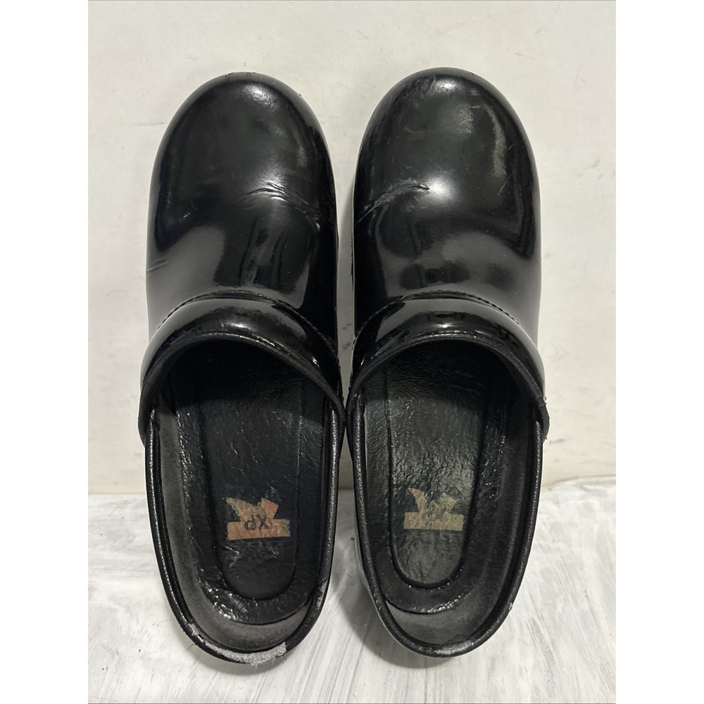 Dansko Women's Black Professional Clog Slip-On Sz 37 Worn